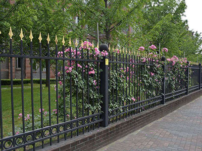 锌钢社区护栏图片2